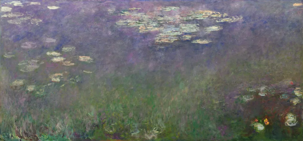 Claude Monet — Water Lilies (Agapanthus). The Cleveland Museum of Art, CC0.