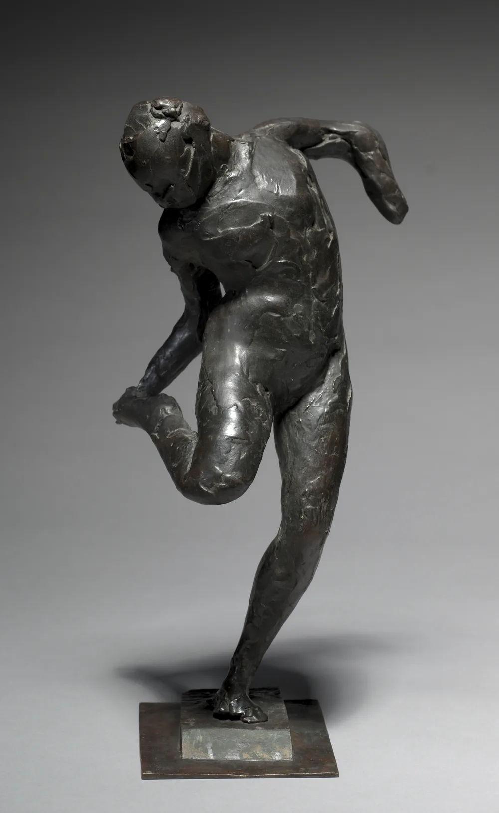Edgar Degas — Dancer Looking at the Sole of her Right Foot. The Cleveland Museum of Art, CC0.